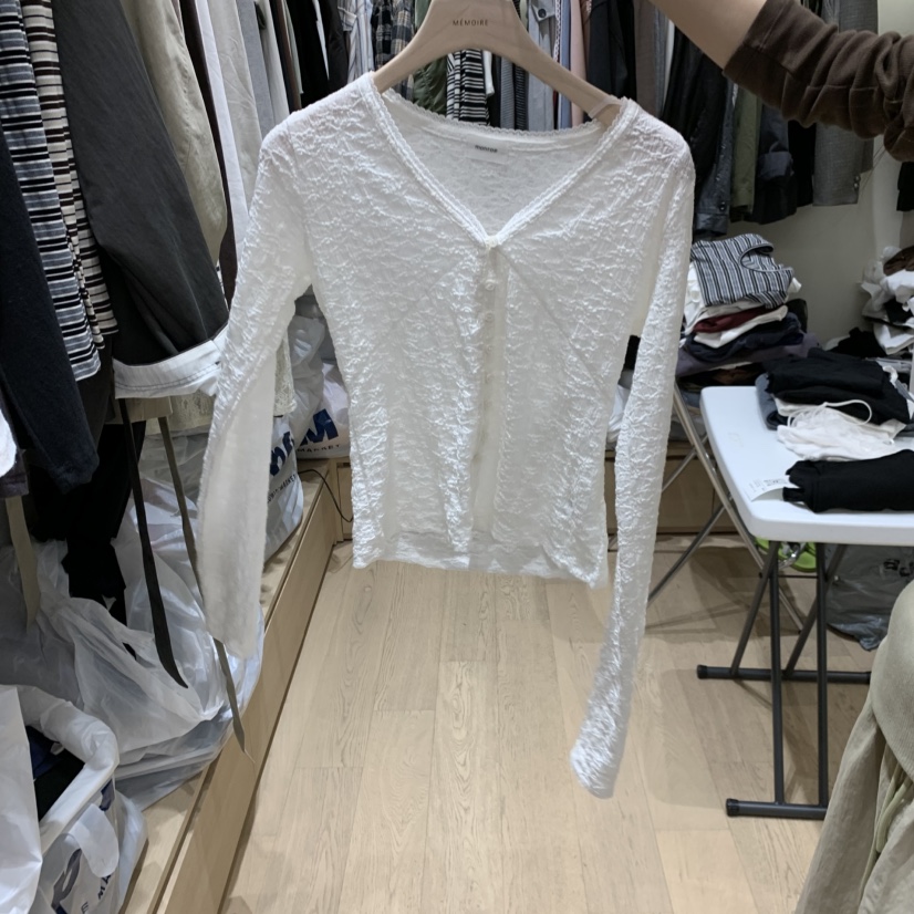 MONROE韓國代購女裝新品推薦休閑時尚熱賣人氣真品長袖T恤MONROE長袖T恤圖色1