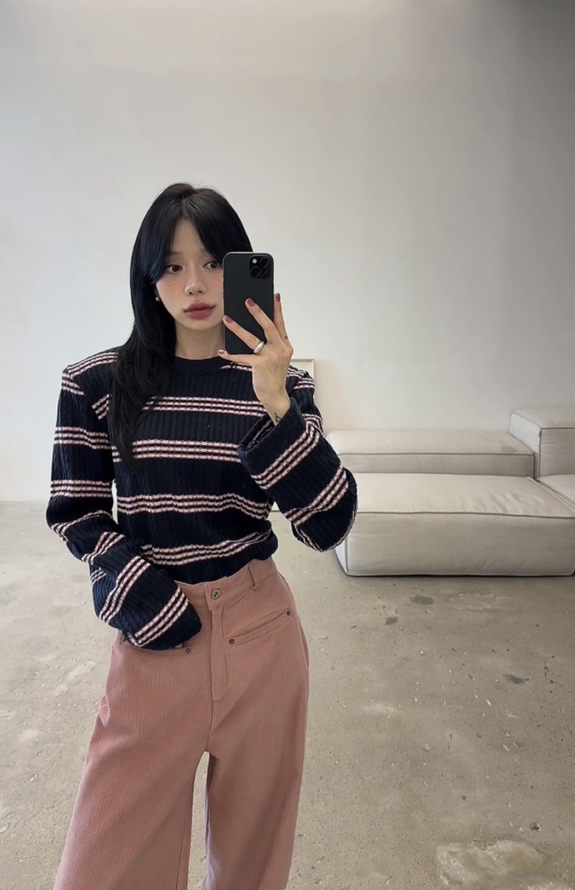 AMUSE SEOUL韓國直郵女裝新品熱賣推薦真品休閑褲燈芯絨AMUSE SEOUL休閑褲