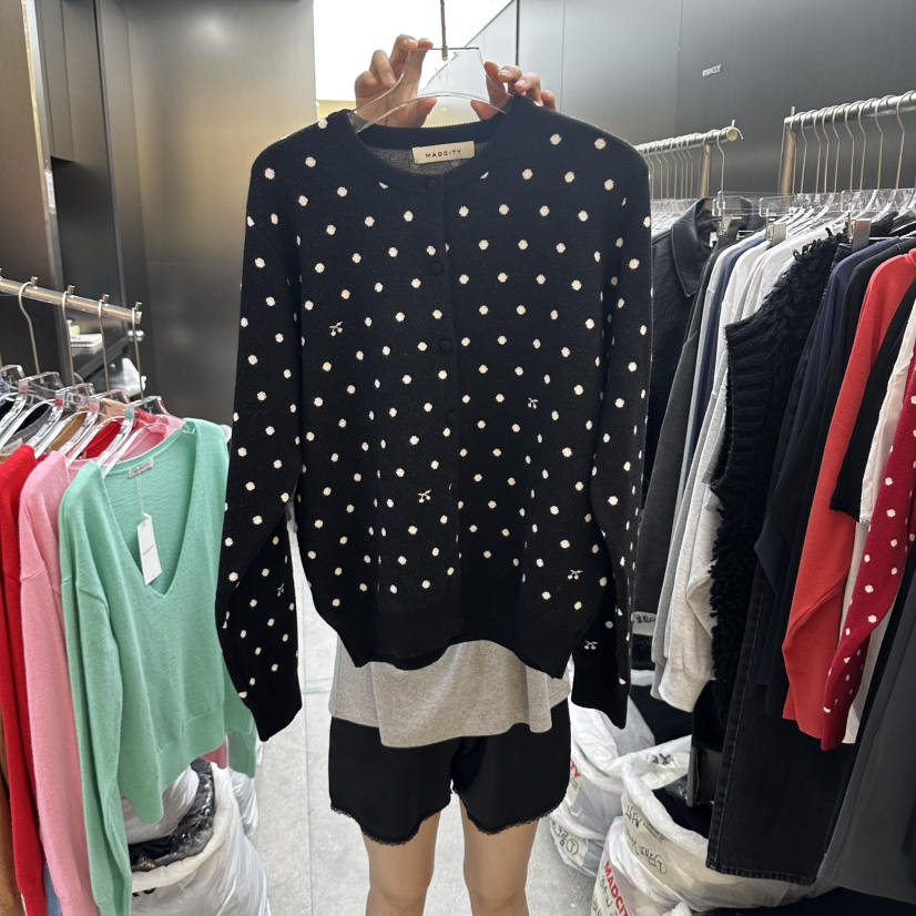 MADCITY/SAGAFURS韓國代購女士新品真品休閑人氣推薦開衫MADCITY/SAGAFURS開衫圖色2