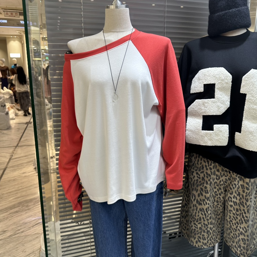 MADCITY/SAGAFURS東大門直郵女士新款人氣時尚休閑長袖T恤MADCITY/SAGAFURS長袖T恤