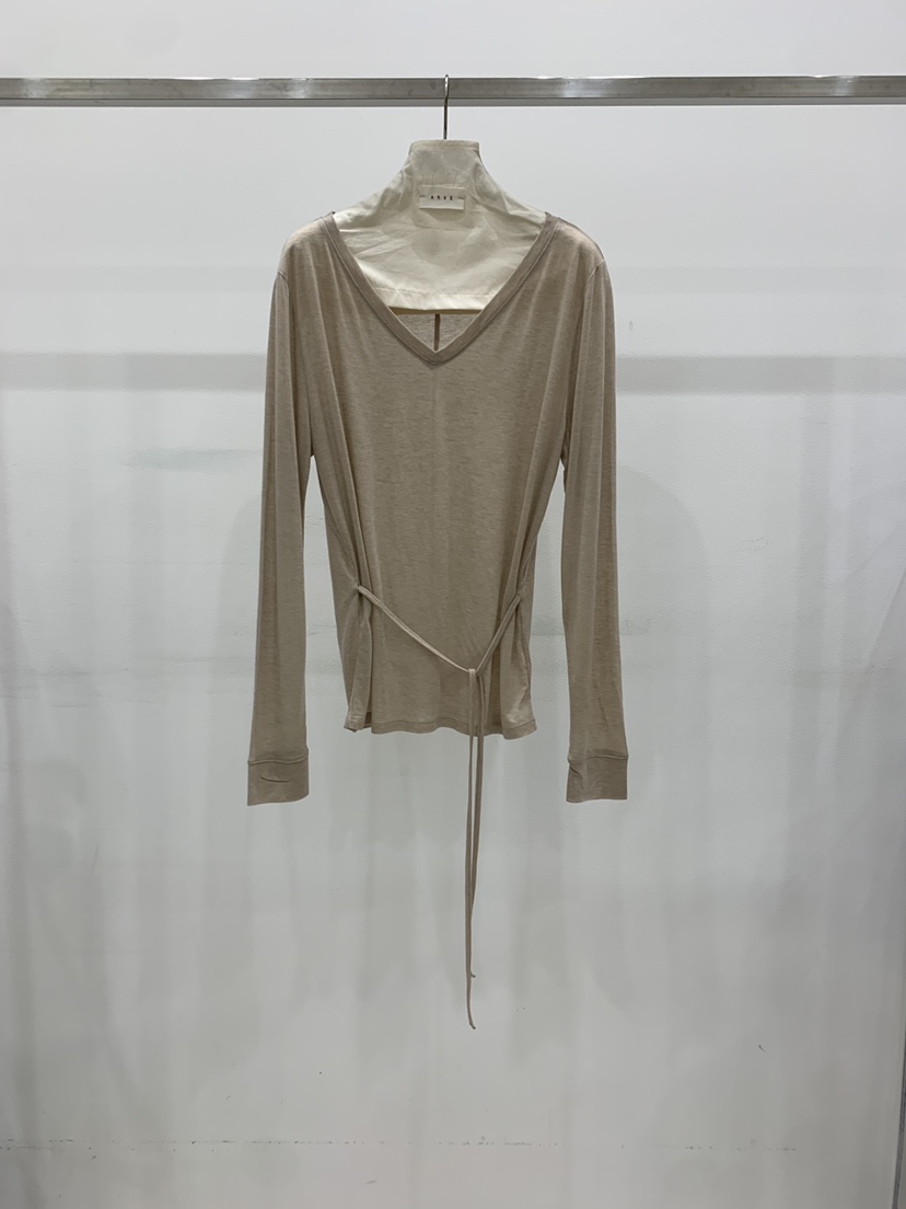 ARVE東大門直郵女裝新品時尚推薦真品人氣休閑熱賣長袖T恤ARVE長袖T恤圖色1