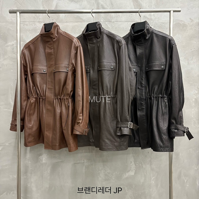 MUTE-P東大門代購女士新款真品熱賣推薦時尚休閑皮衣皮革MUTE皮衣