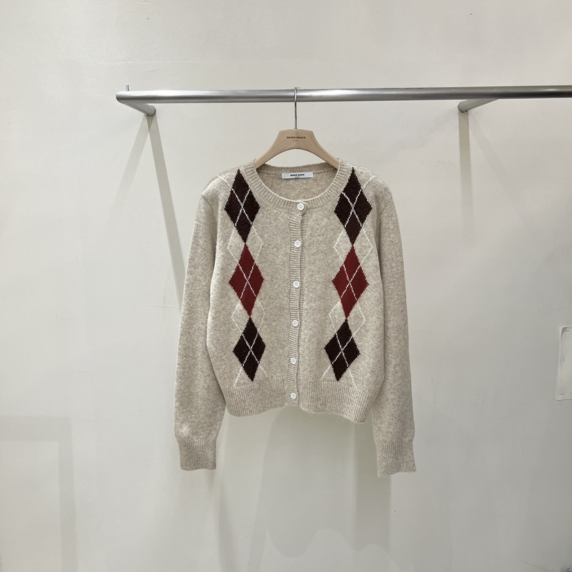 MARIE MARIE韓國代購女士新款推薦熱賣真品人氣時尚針織衫MARIE MARIE針織衫圖色1