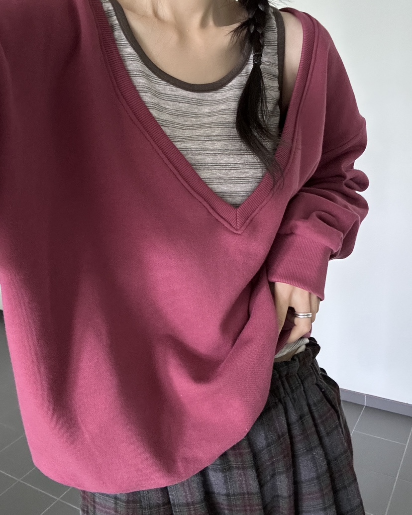 HOWDY/FACT THE NERD韓國直郵女士新品人氣衛衣不含內搭HOWDY/FACT THE NERD衛衣