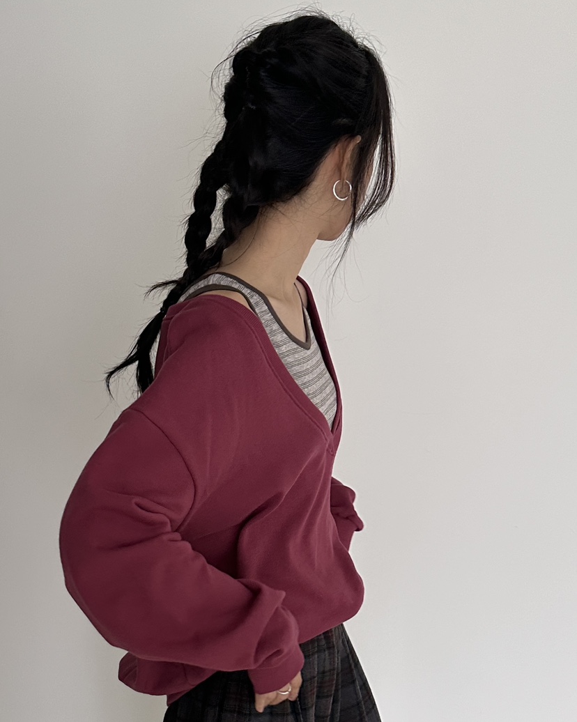 HOWDY/FACT THE NERD韓國直郵女士新品人氣衛衣不含內搭HOWDY/FACT THE NERD衛衣