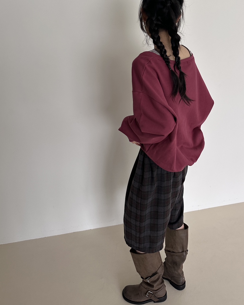 HOWDY/FACT THE NERD韓國直郵女士新品人氣衛衣不含內搭HOWDY/FACT THE NERD衛衣