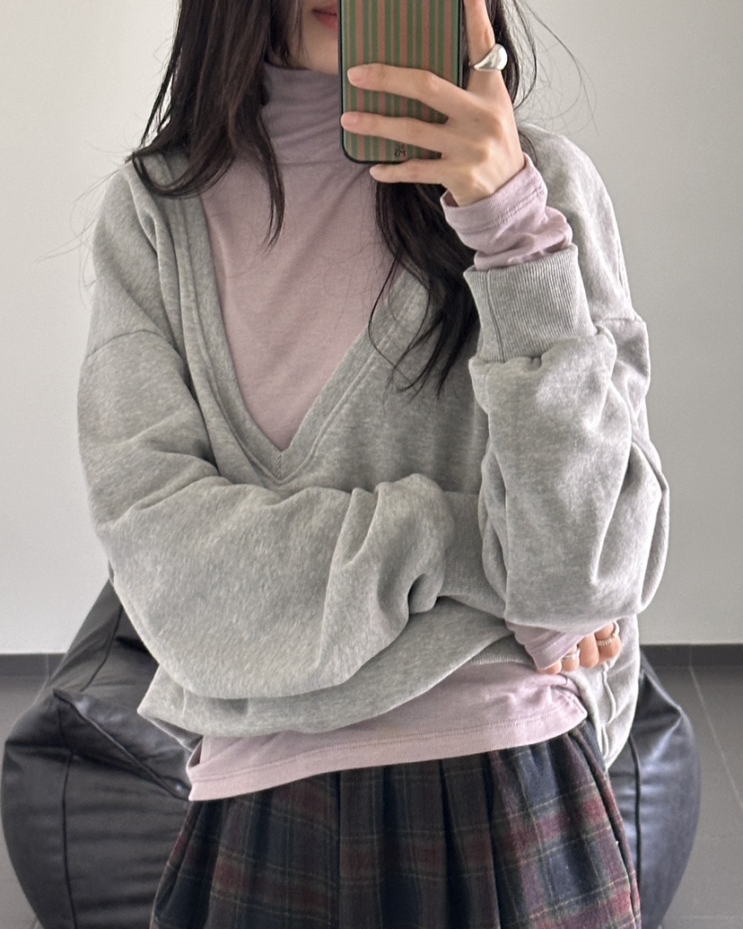 HOWDY/FACT THE NERD韓國直郵女士新品人氣衛衣不含內搭HOWDY/FACT THE NERD衛衣