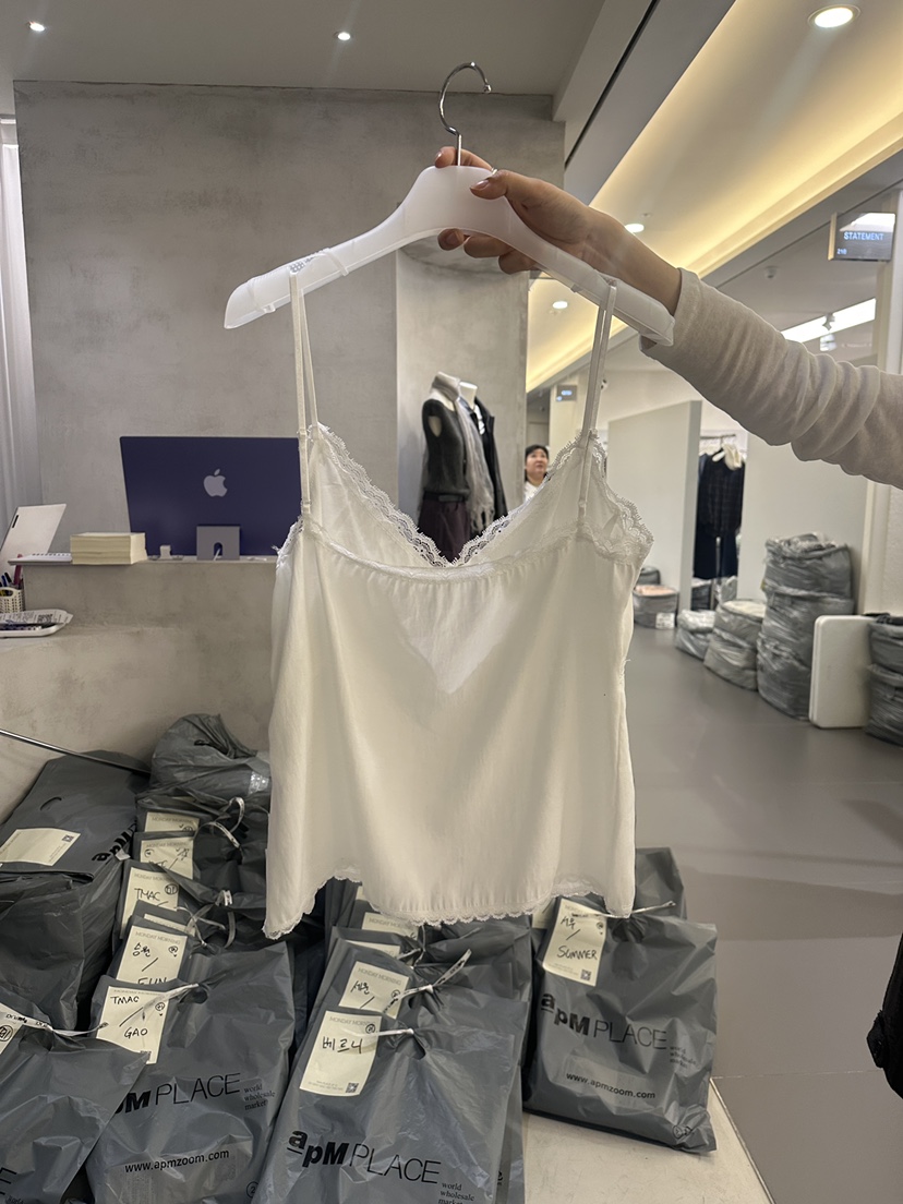 MONDAYMORING東大門實拍女裝新品休閑人氣時尚吊帶背心無袖Monday Morning吊帶/背心
