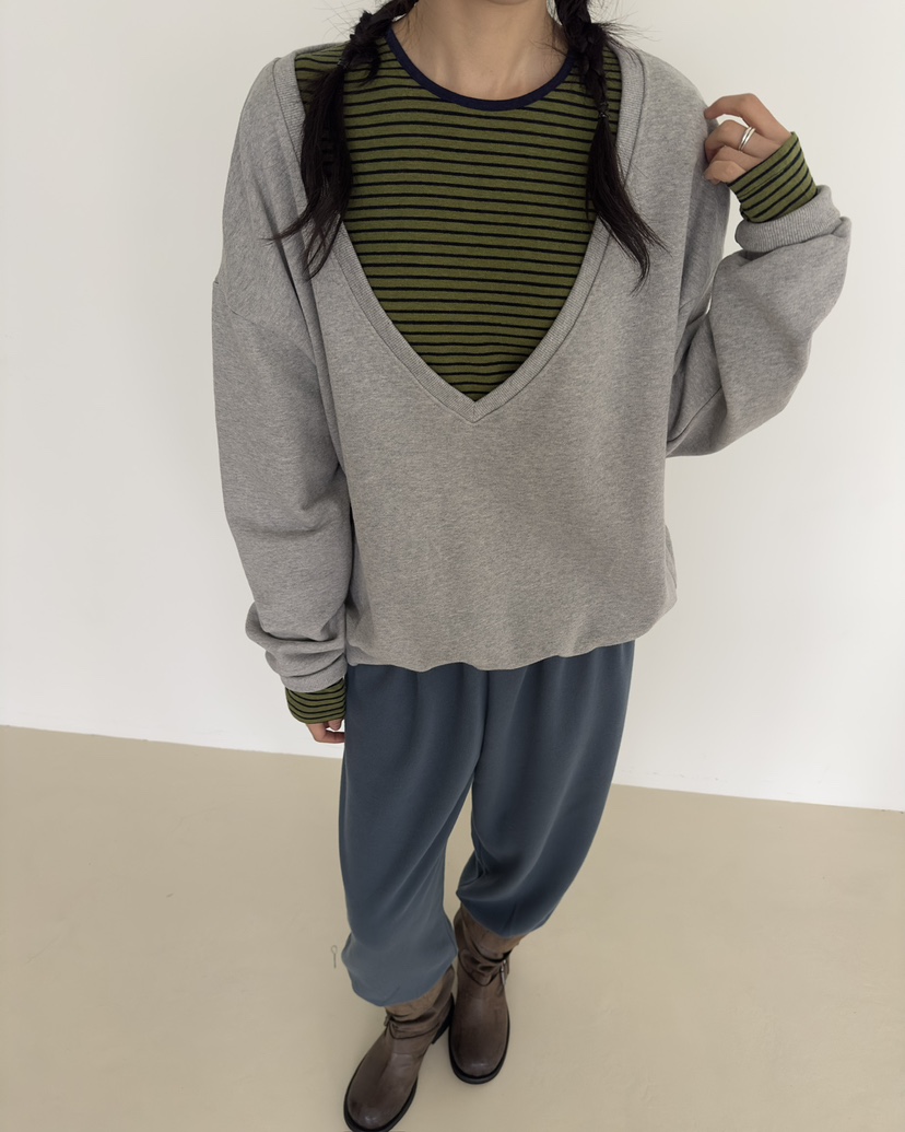 HOWDY/FACT THE NERD韓國直郵女裝新款時尚休閑褲保暖HOWDY/FACT THE NERD休閑褲