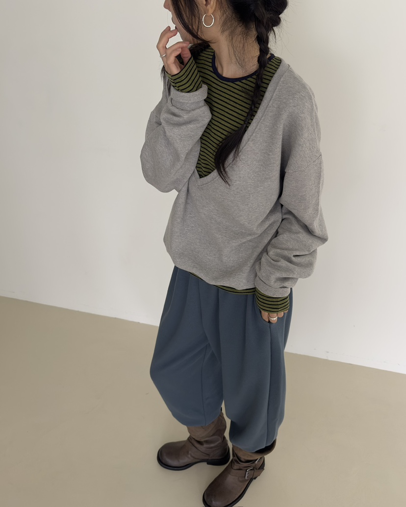 HOWDY/FACT THE NERD韓國直郵女裝新款時尚休閑褲保暖HOWDY/FACT THE NERD休閑褲