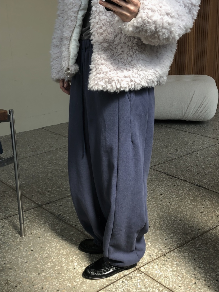 ONDO-P東大門實拍女裝新品推薦真品時尚休閑休閑褲抓絨運動ONDO-P休閑褲