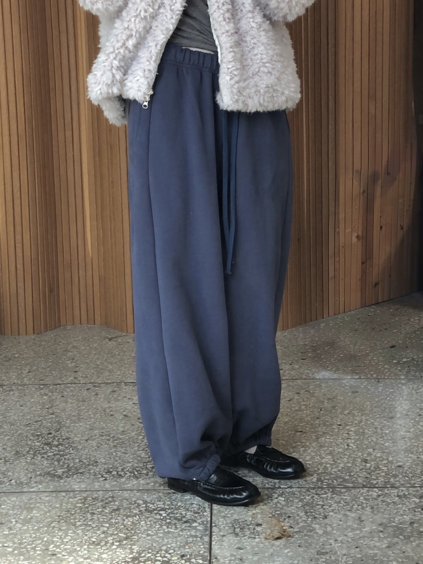 ONDO-P東大門實拍女裝新品推薦真品時尚休閑休閑褲抓絨運動ONDO-P休閑褲