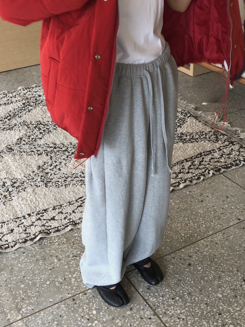 ONDO-P東大門實拍女裝新品推薦真品時尚休閑休閑褲抓絨運動ONDO-P休閑褲