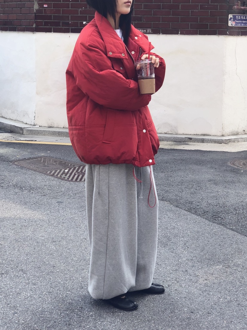 ONDO-P東大門實拍女裝新品推薦真品時尚休閑休閑褲抓絨運動ONDO-P休閑褲