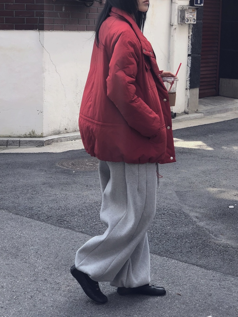 ONDO-P東大門實拍女裝新品推薦真品時尚休閑休閑褲抓絨運動ONDO-P休閑褲