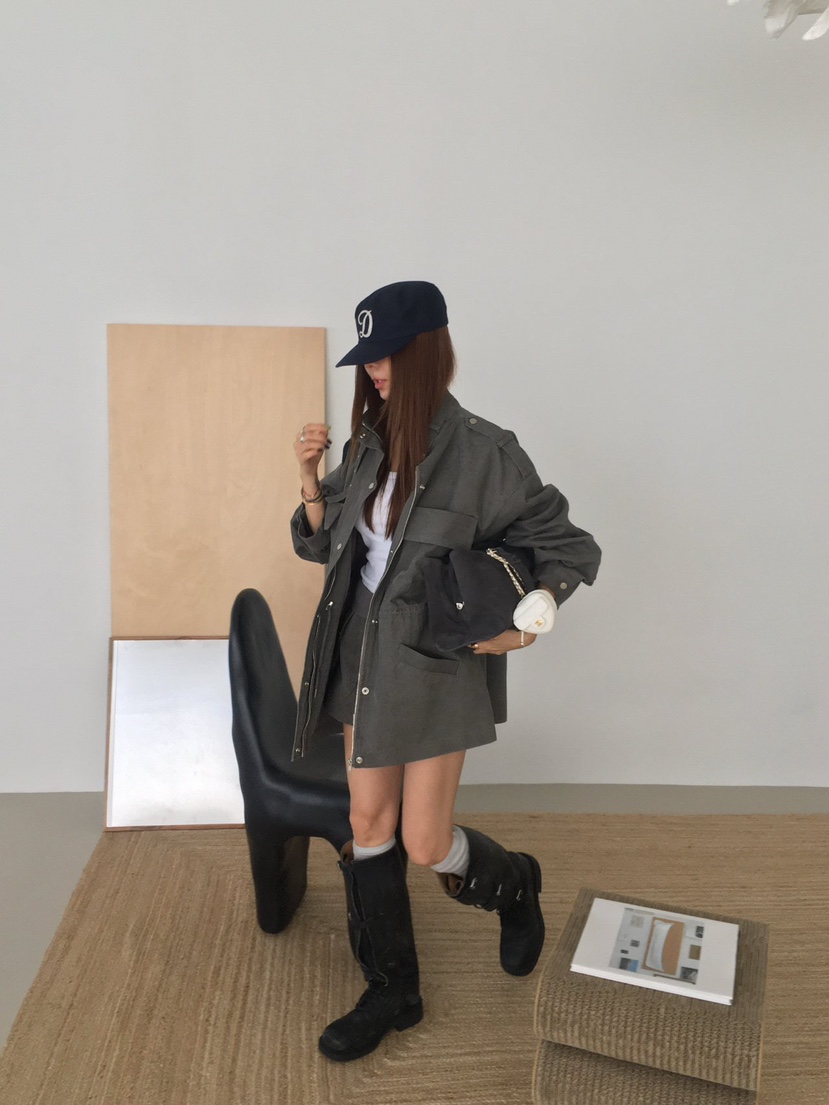 REVE CITE-L韓國直郵女裝新品時尚熱賣真品人氣短褲口袋REVE CITE-L短褲