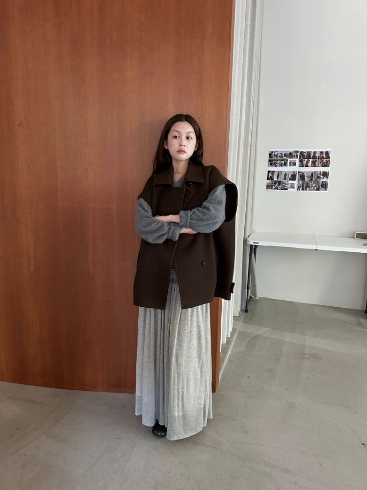 MARE東大門實拍女裝新款休閑真品時尚熱賣短款大衣不含內搭MARE短款大衣