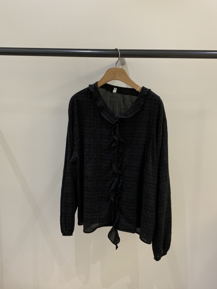 NOUVEAU韓國直郵女裝新品熱賣推薦休閑時尚真品襯衫蕾絲衫NOUVEAU襯衫/蕾絲衫圖色1