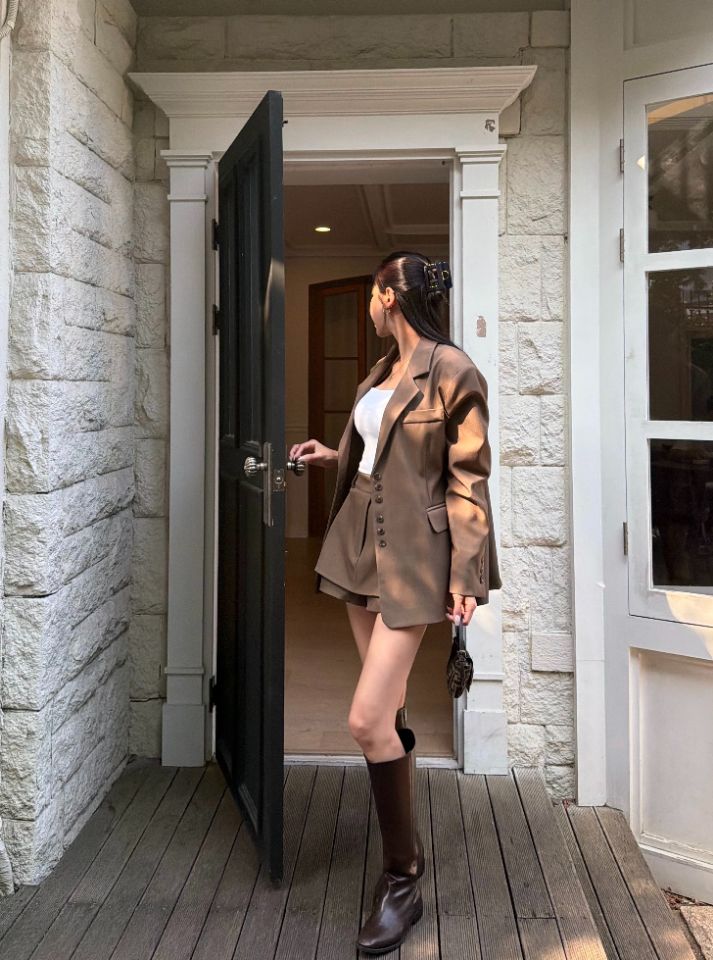 mars韓國直郵女士新品真品推薦熱賣時尚休閑人氣西裝西服mars西裝/西服