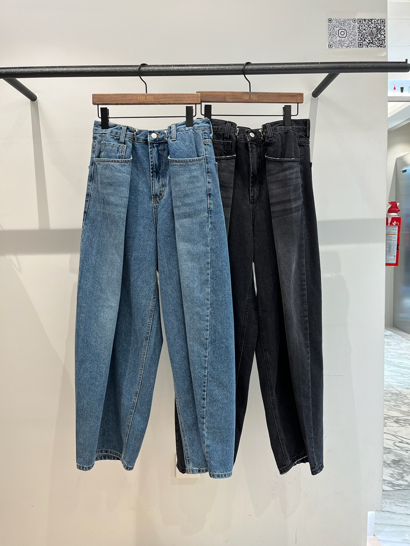 LOVE PULL東大門直郵女裝新品時尚真品人氣推薦熱賣牛仔褲LOVE PULL牛仔褲
