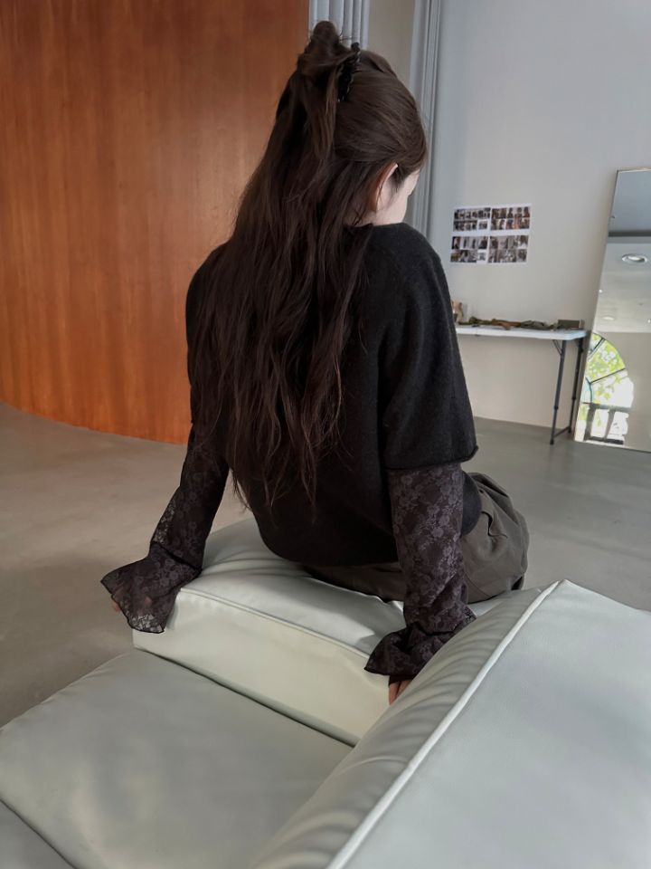 MARE東大門代購女裝新品休閑時尚人氣真品針織衫不含內搭MARE針織衫