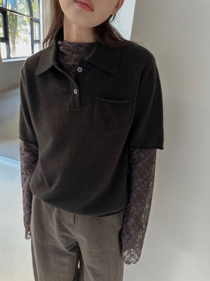 MARE東大門代購女裝新品休閑時尚人氣真品針織衫不含內搭MARE針織衫圖色2