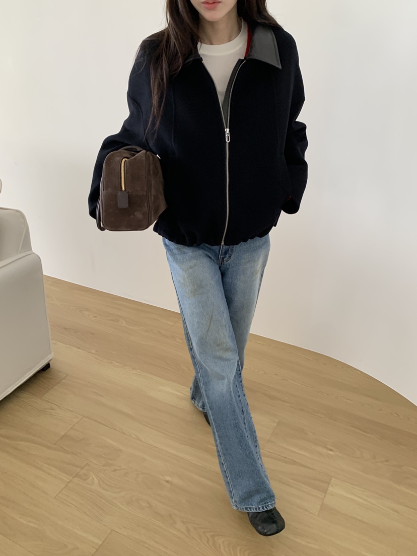 ATHEA東大門直郵女裝新款時尚真品推薦熱賣人氣休閑夾克羊皮ATHEA夾克
