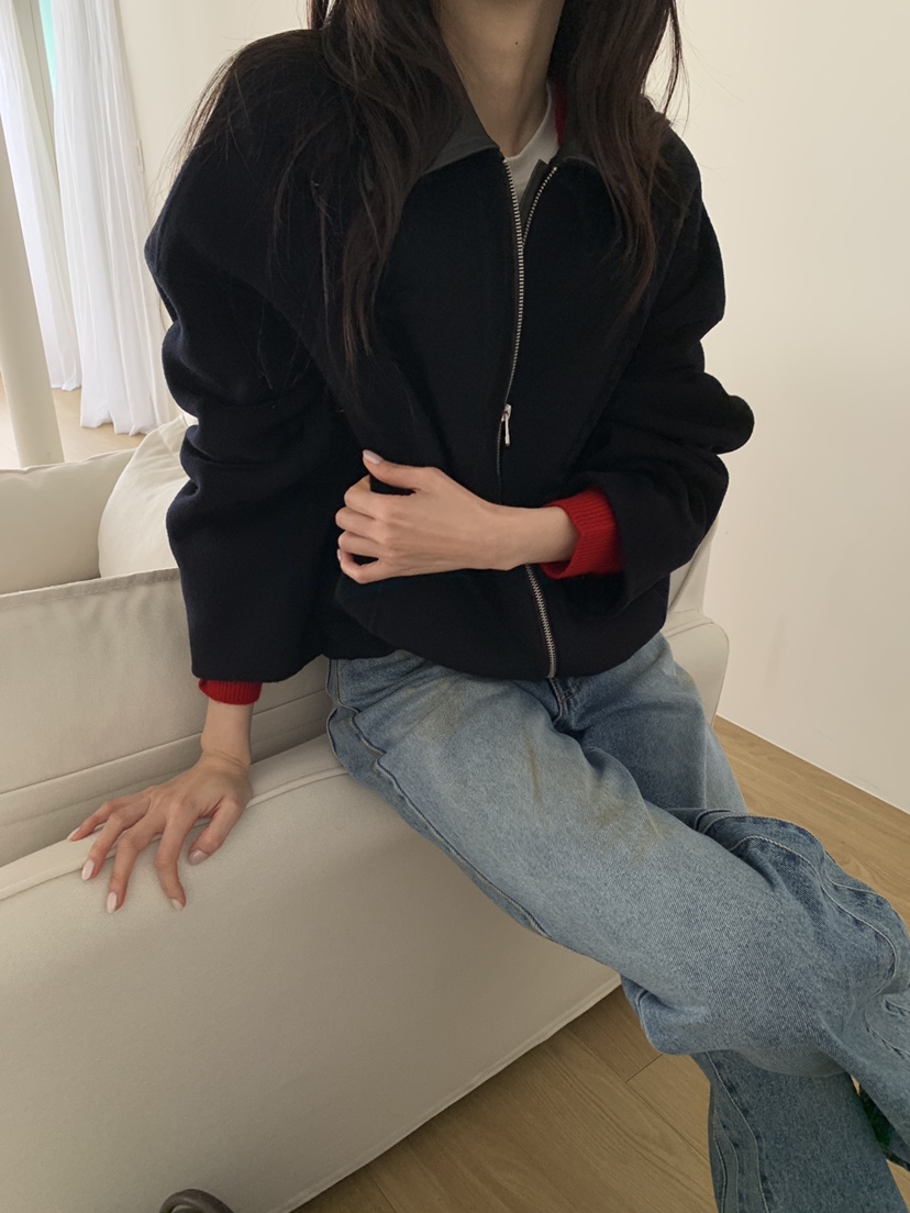 ATHEA東大門直郵女裝新款時尚真品推薦熱賣人氣休閑夾克羊皮ATHEA夾克