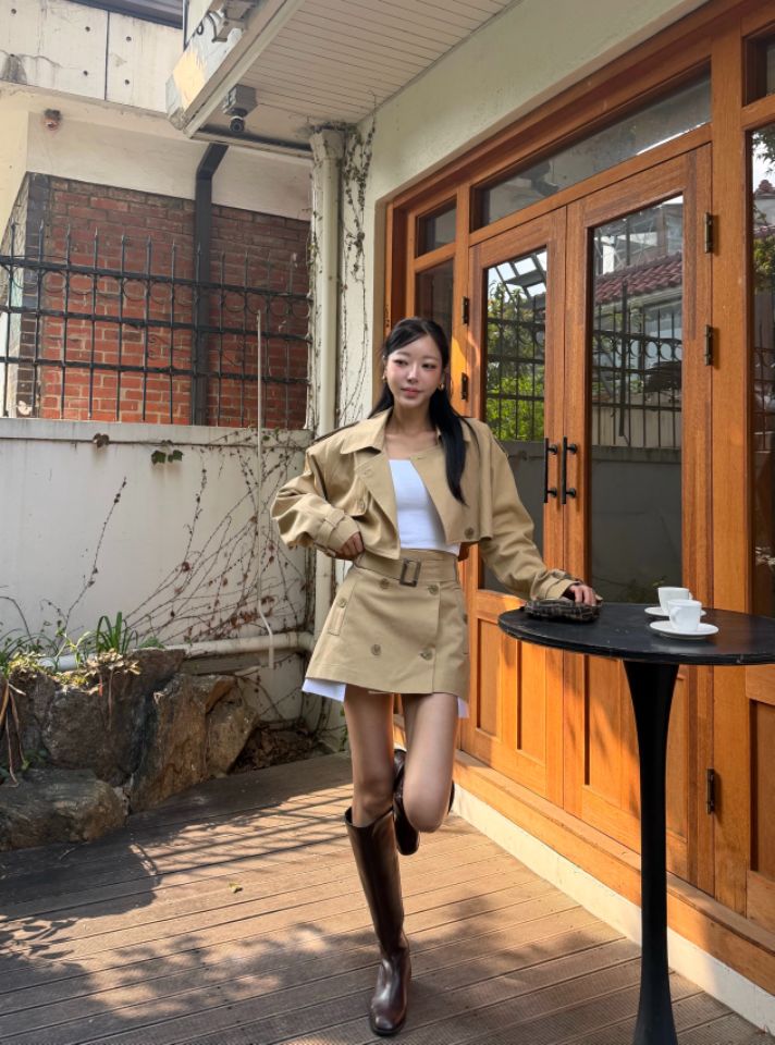 mars東大門實拍女士新品休閑人氣時尚推薦真品熱賣短裙紐扣mars短裙