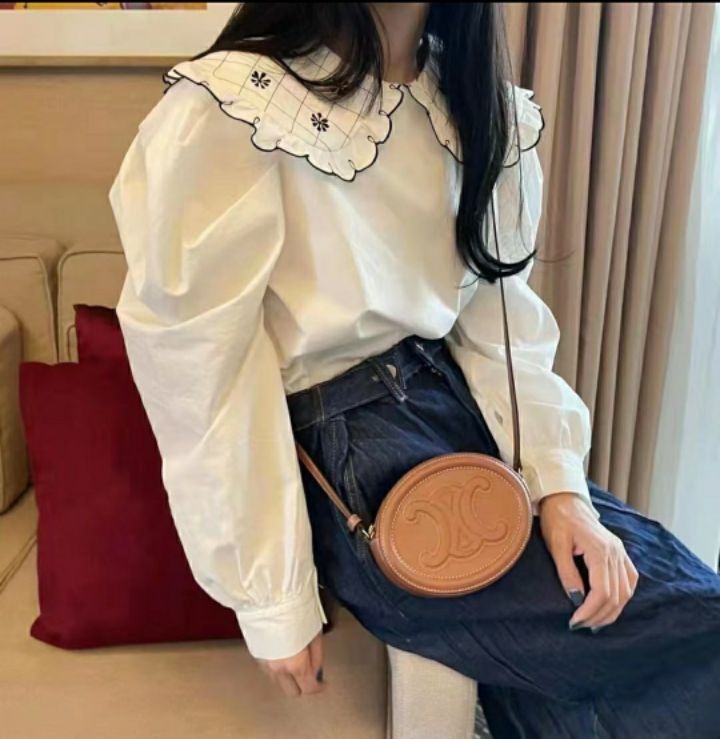 BLING BLING-S/RICO東大門實拍女裝新款時尚襯衫蕾絲衫BLING BLING-S/RICO襯衫/蕾絲衫