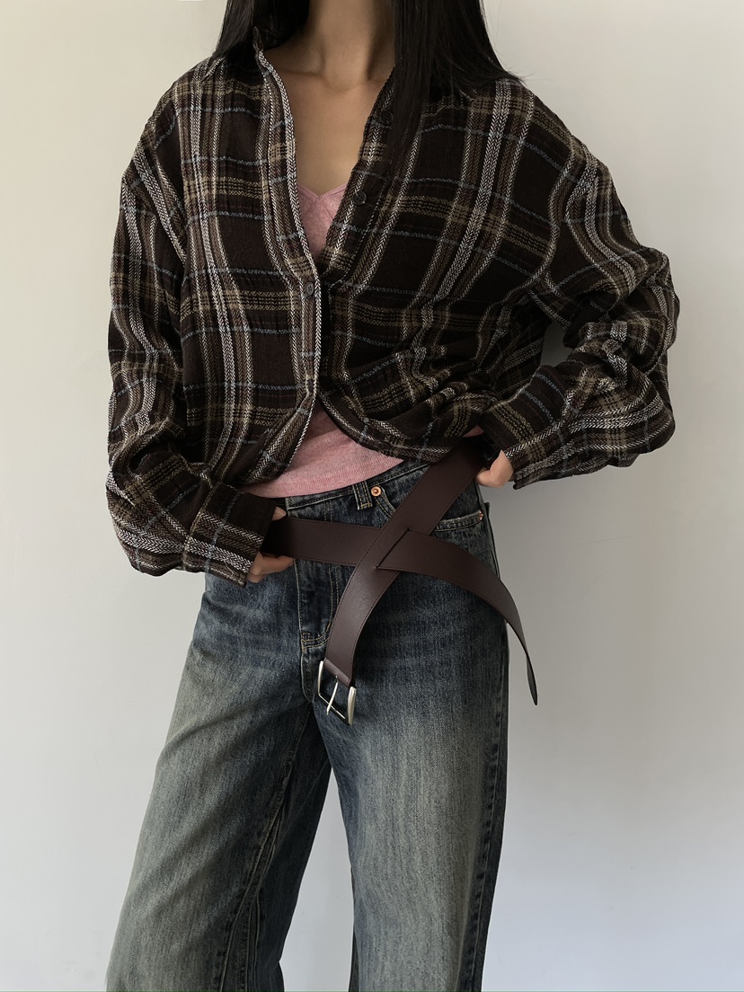 STAGE韓國代購女裝新品休閑真品推薦人氣時尚熱賣襯衫蕾絲衫STAGE襯衫/蕾絲衫