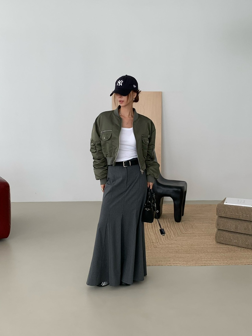 REVE CITE-L東大門代購女裝新品真品推薦休閑夾克口袋拉鏈REVE CITE-L夾克