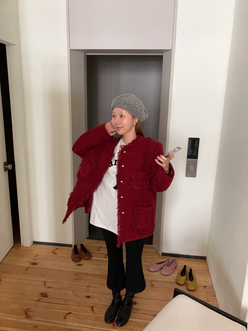 MADE-P韓國代購女裝新品熱賣時尚推薦人氣休閑真品夾克MADE-P夾克