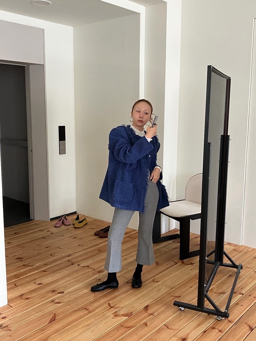 MADE-P韓國代購女裝新品熱賣時尚推薦人氣休閑真品夾克MADE-P夾克