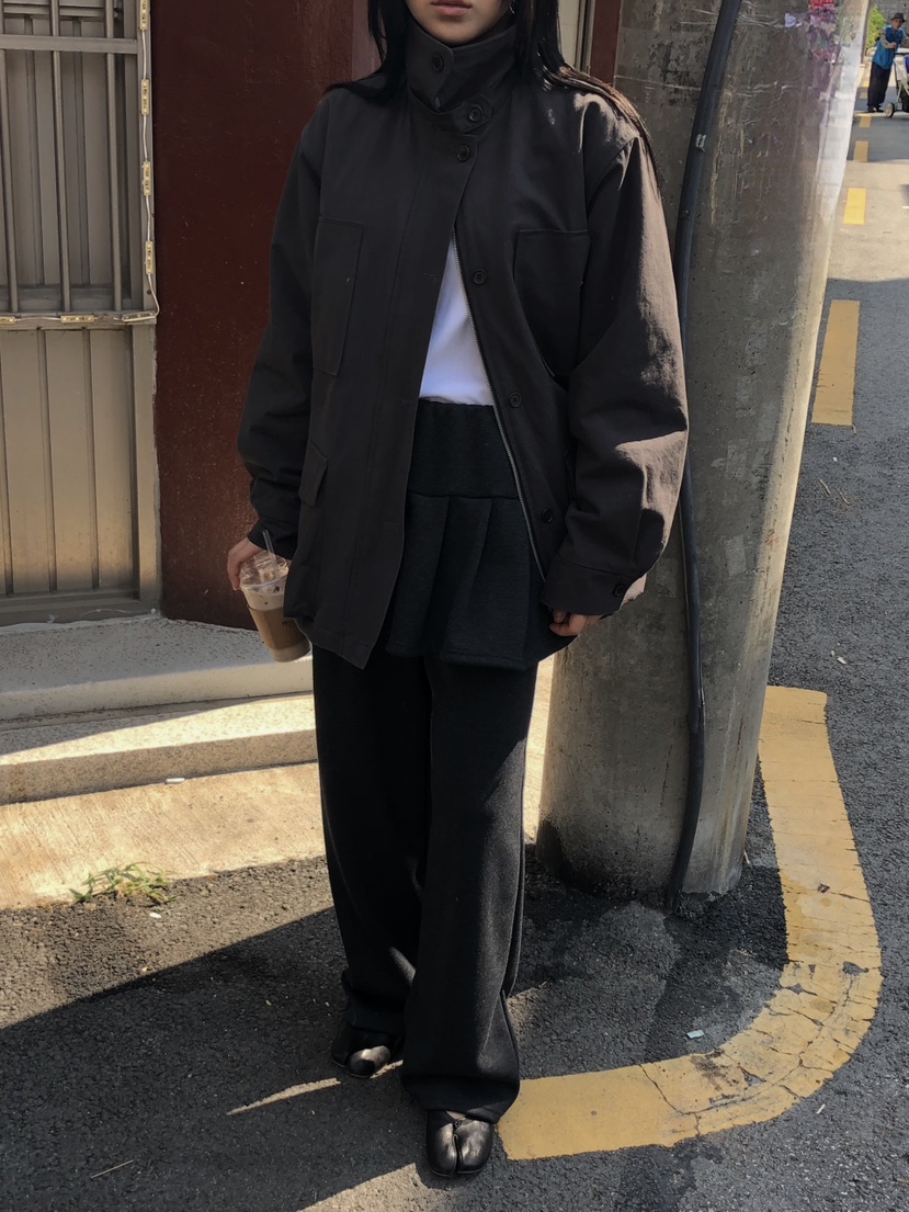 ONDO-P韓國代購女士新品時尚推薦休閑真品熱賣裙褲貂皮皺紋ONDO-P裙褲