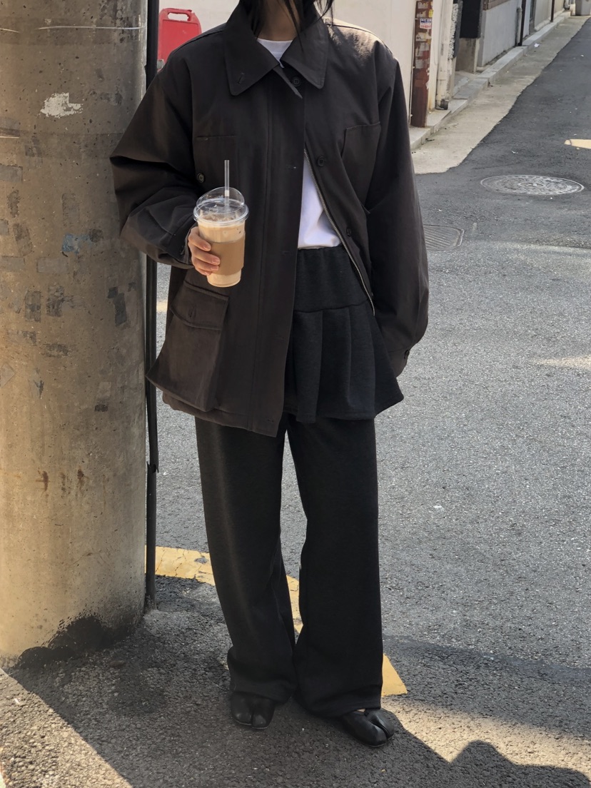 ONDO-P韓國代購女士新品時尚推薦休閑真品熱賣裙褲貂皮皺紋ONDO-P裙褲