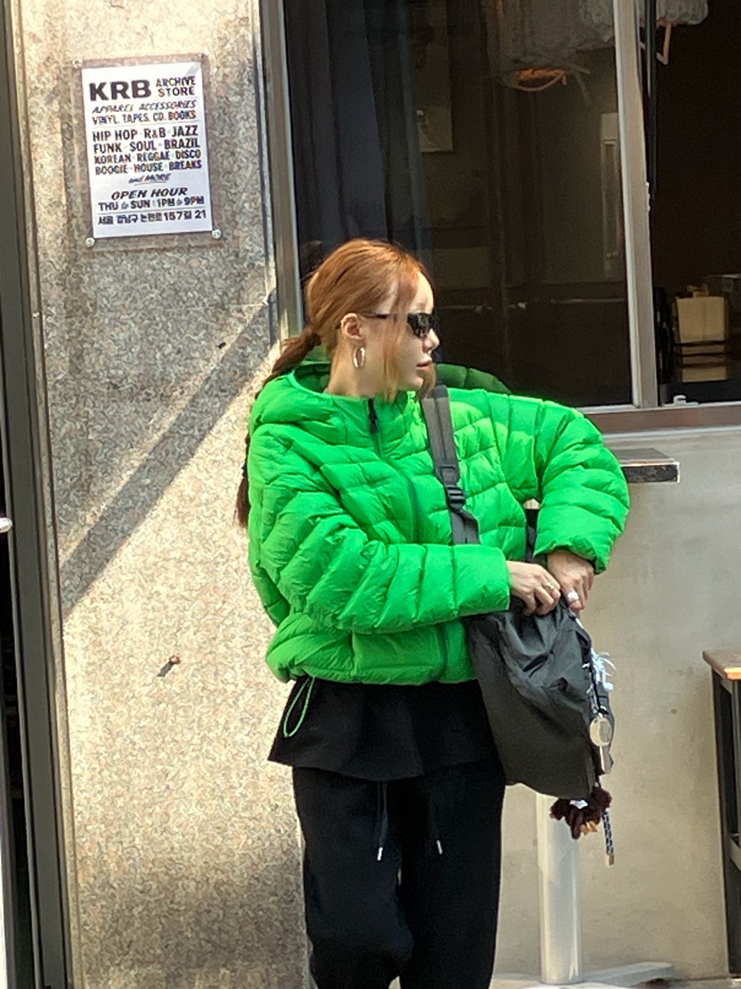 MADE-P東大門直郵女士新品推薦熱賣時尚休閑短款羽絨服絨MADE-P短款羽絨服