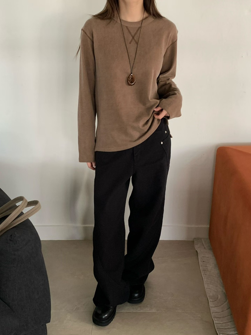 BINUS東大門直郵女裝新品人氣真品休閑推薦時尚牛仔褲口袋BINUS牛仔褲