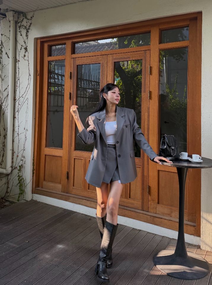 mars東大門實拍女裝新款休閑人氣時尚熱賣真品推薦西裝西服mars西裝/西服