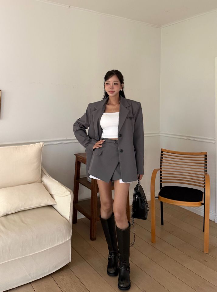 mars東大門實拍女裝新款休閑人氣時尚熱賣真品推薦西裝西服mars西裝/西服