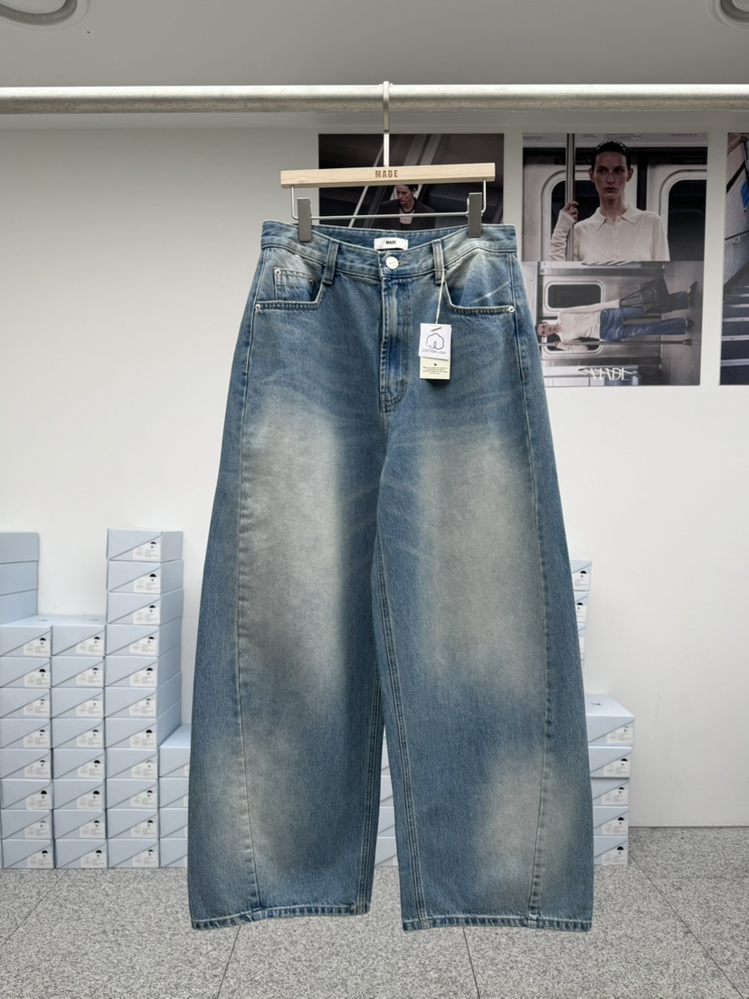 MADE-P東大門直郵女裝新款真品時尚休閑熱賣人氣推薦牛仔褲MADE-P牛仔褲圖色1