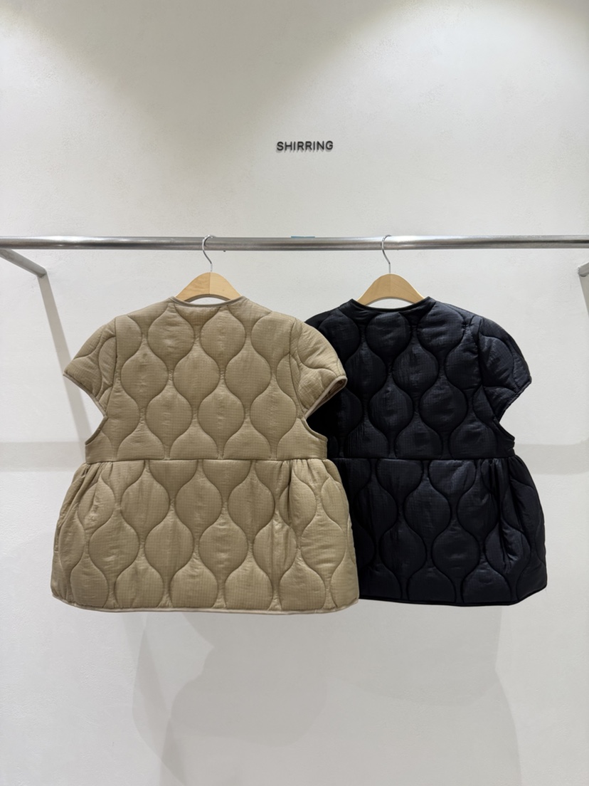 SHIRRING韓國代購女士新品休閑時尚人氣推薦熱賣真品馬甲SHIRRING馬甲
