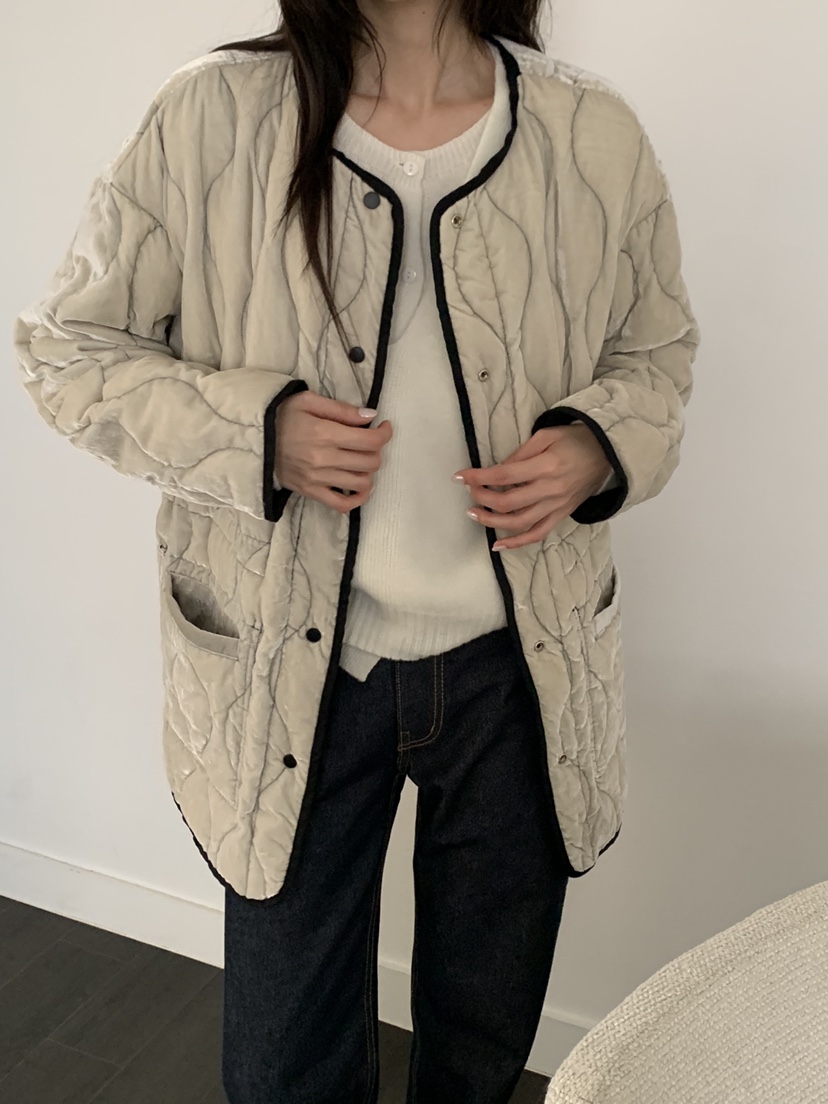 ATHEA韓國代購女裝新款時尚熱賣短款羽絨服兩面可穿雙面鴨絨ATHEA短款羽絨服圖色1
