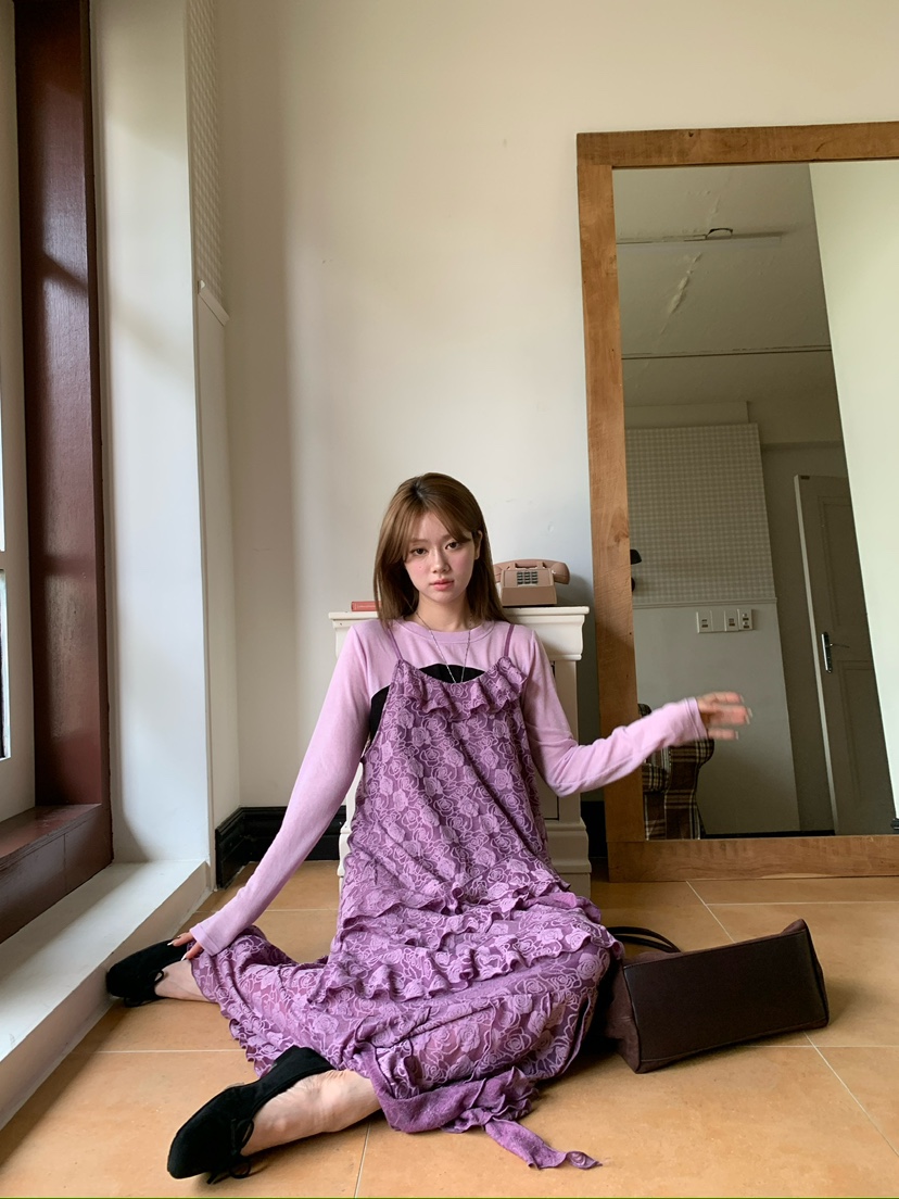 MAISONDEGLORY韓國代購女士新款人氣時尚推薦連衣裙不含內搭Maison de glory連衣裙