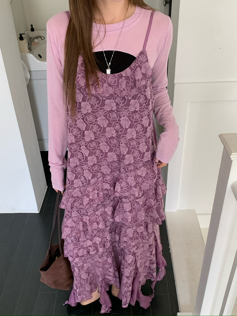 MAISONDEGLORY韓國代購女士新款人氣時尚推薦連衣裙不含內搭Maison de glory連衣裙圖色1