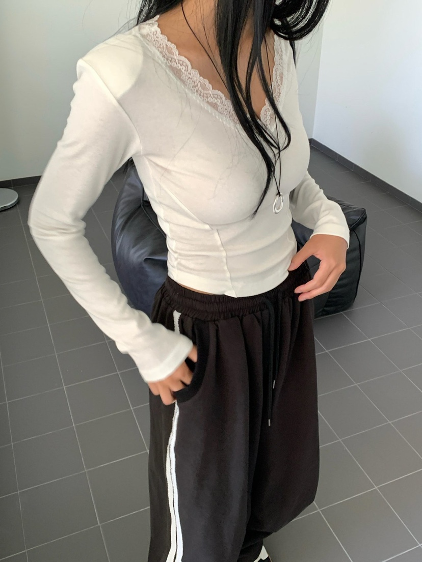 REVE CITE-L東大門直郵女裝新款推薦時尚休閑熱賣長袖T恤REVE CITE-L長袖T恤圖色4