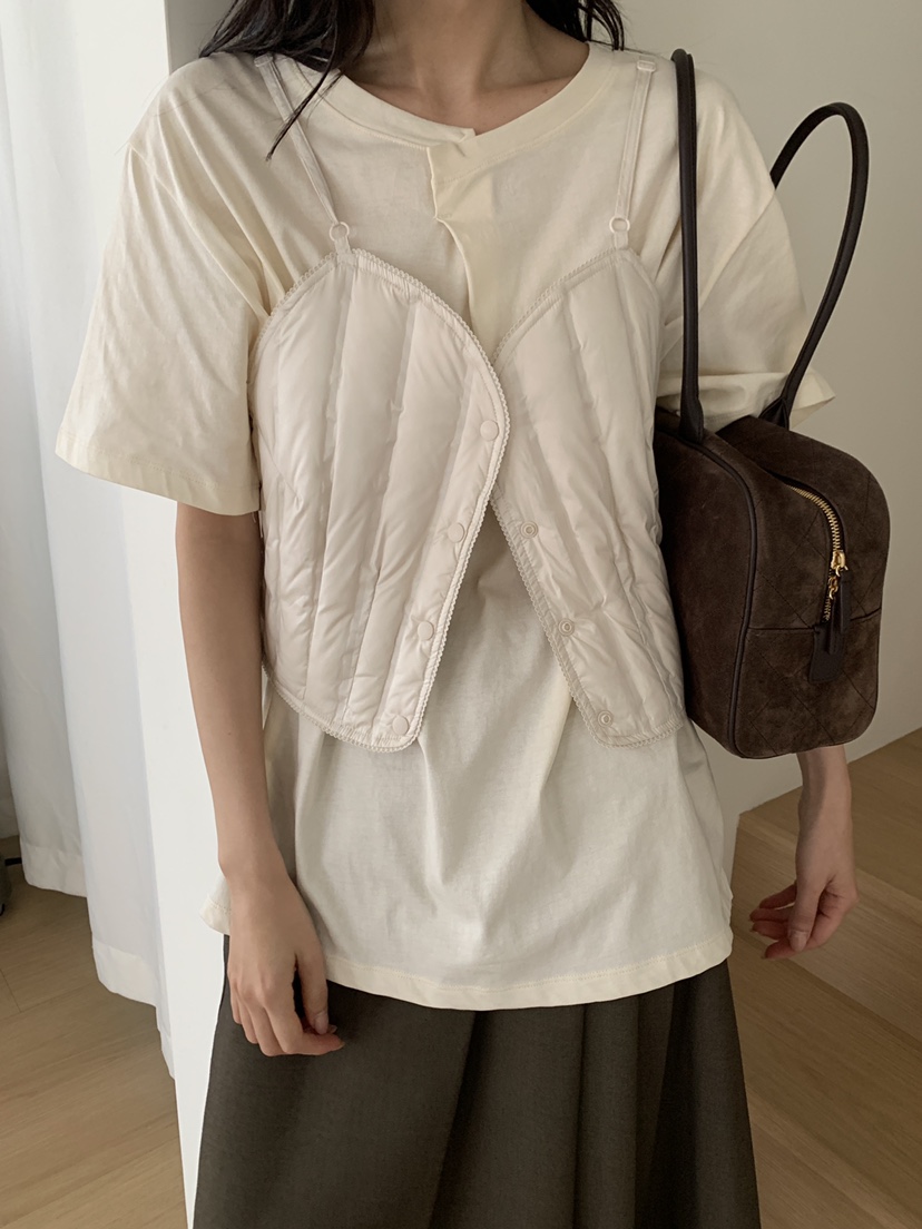 ATHEA東大門代購女裝新款推薦人氣熱賣吊帶背心不含內搭鴨ATHEA吊帶/背心圖色2