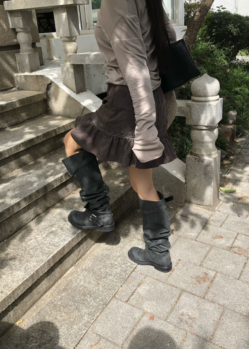 OUPPT韓國直郵女士新品休閑熱賣推薦真品時尚人氣短裙OUPPT短裙
