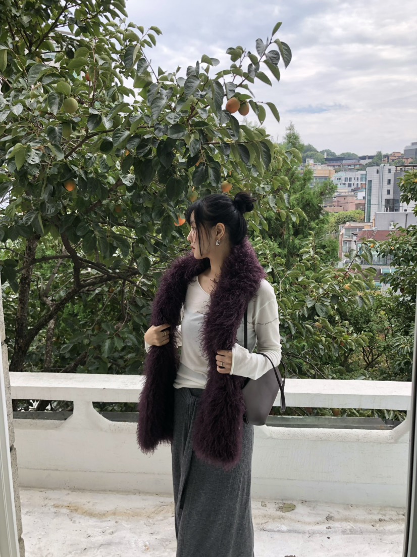 OUPPT韓國直郵女士新款時尚真品推薦熱賣人氣休閑圍巾披肩OUPPT圍巾/披肩圖色4