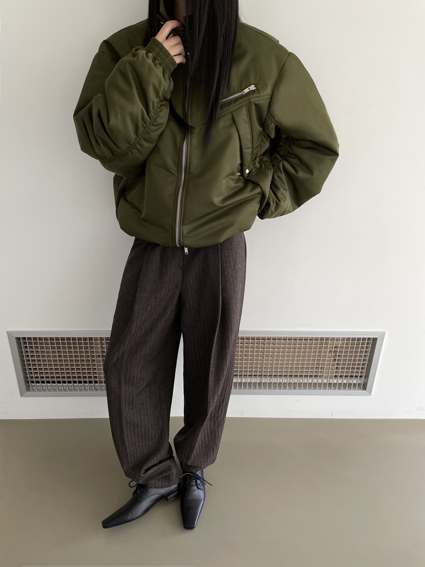 STAGE東大門實拍女裝新款時尚推薦人氣熱賣真品休閑短款棉服STAGE短款棉服